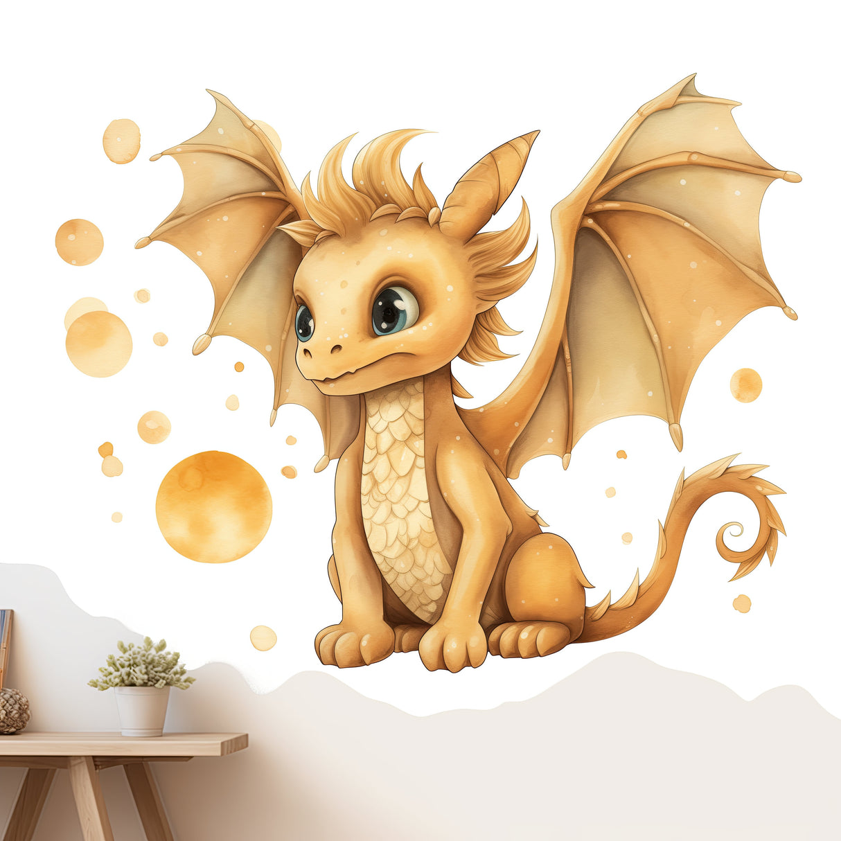 Fairytale Dragon Bedroom Decoration
