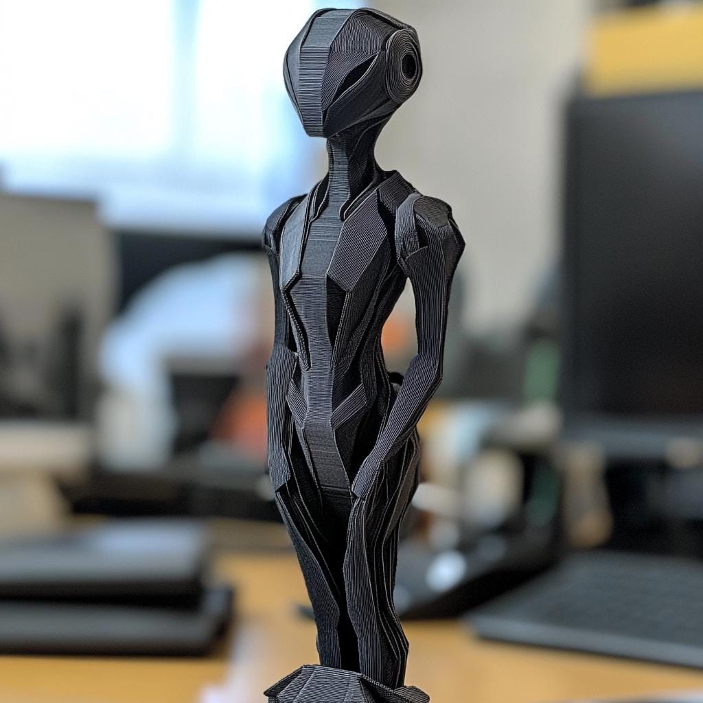 Custom 3D Printed Figure | Personalized Statue | Unique Body Model