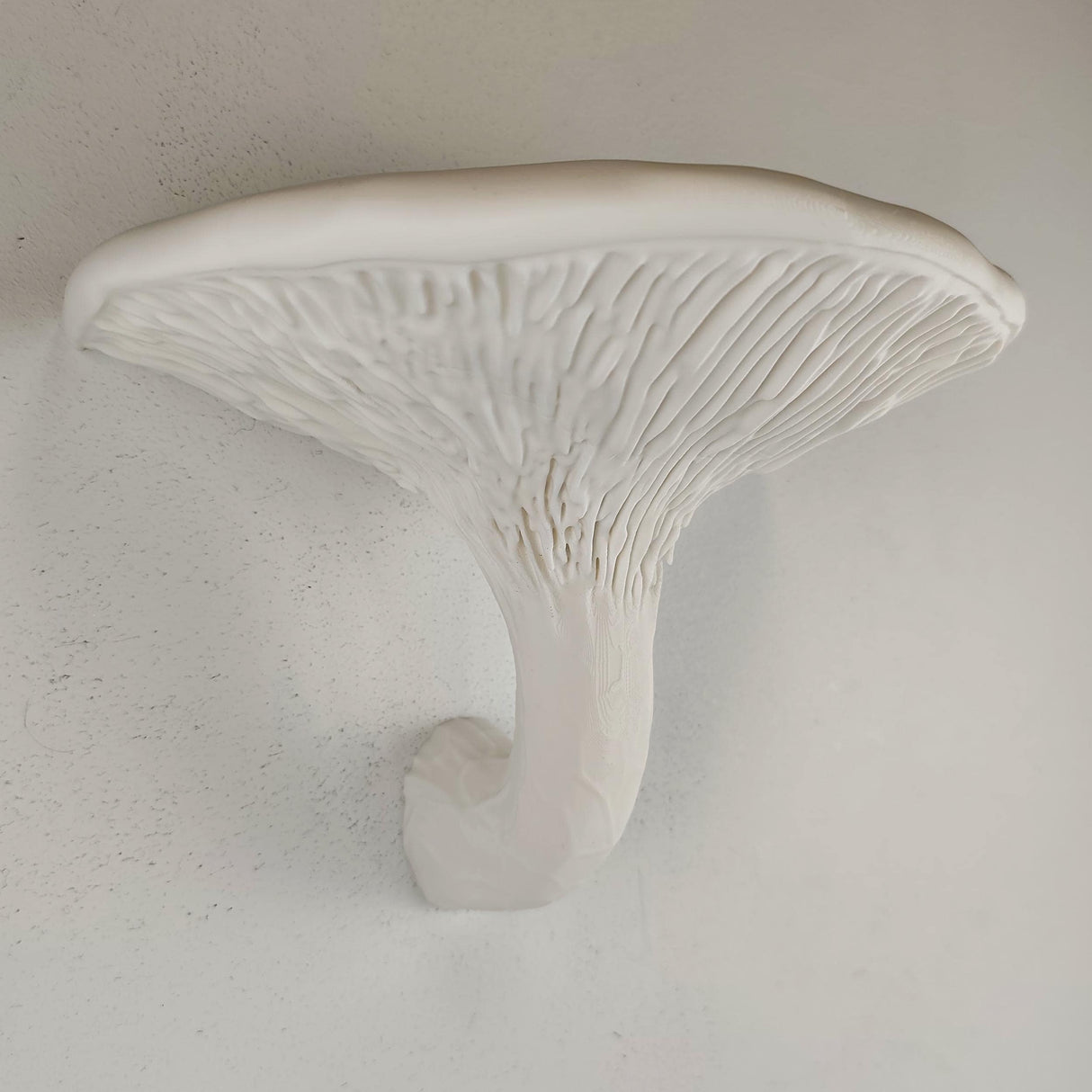 3D Printed Mushroom Shelf | Floating Wall Shelf | Organic Decor Nature Inspired Home Accent | Wall Mounted Shelf | Fungi Aesthetic Decor