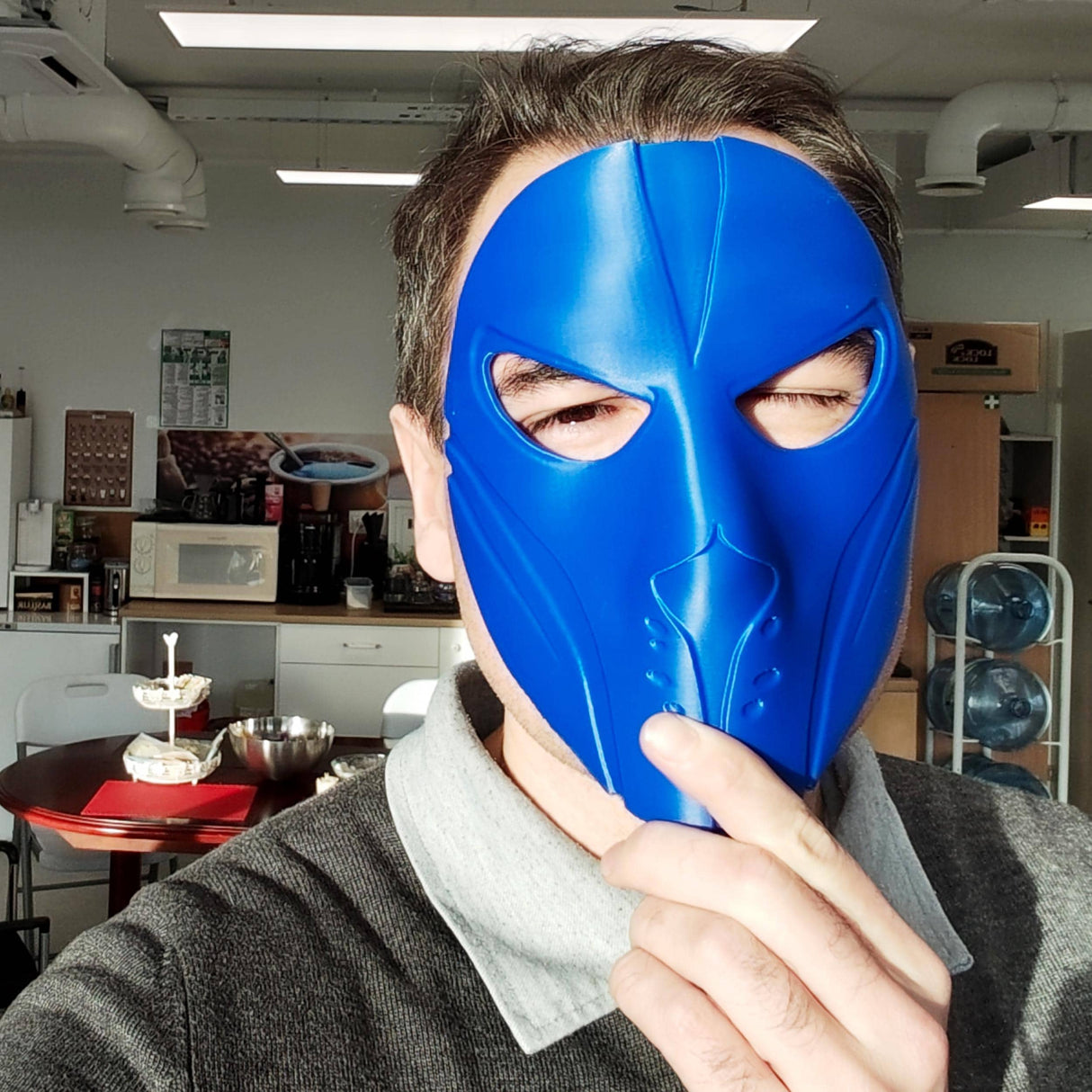 Tactical Phantom Mask | Stealth Assassin Mask | 3D Printed Horror Cosplay Mask