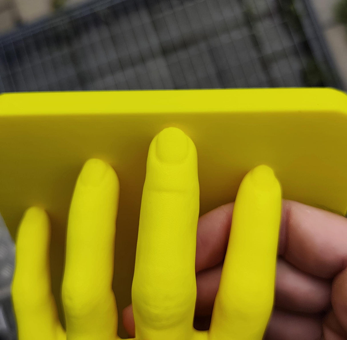 Hand Wall Shelf | 3D Printed Floating Shelf | Surreal Art Shelf