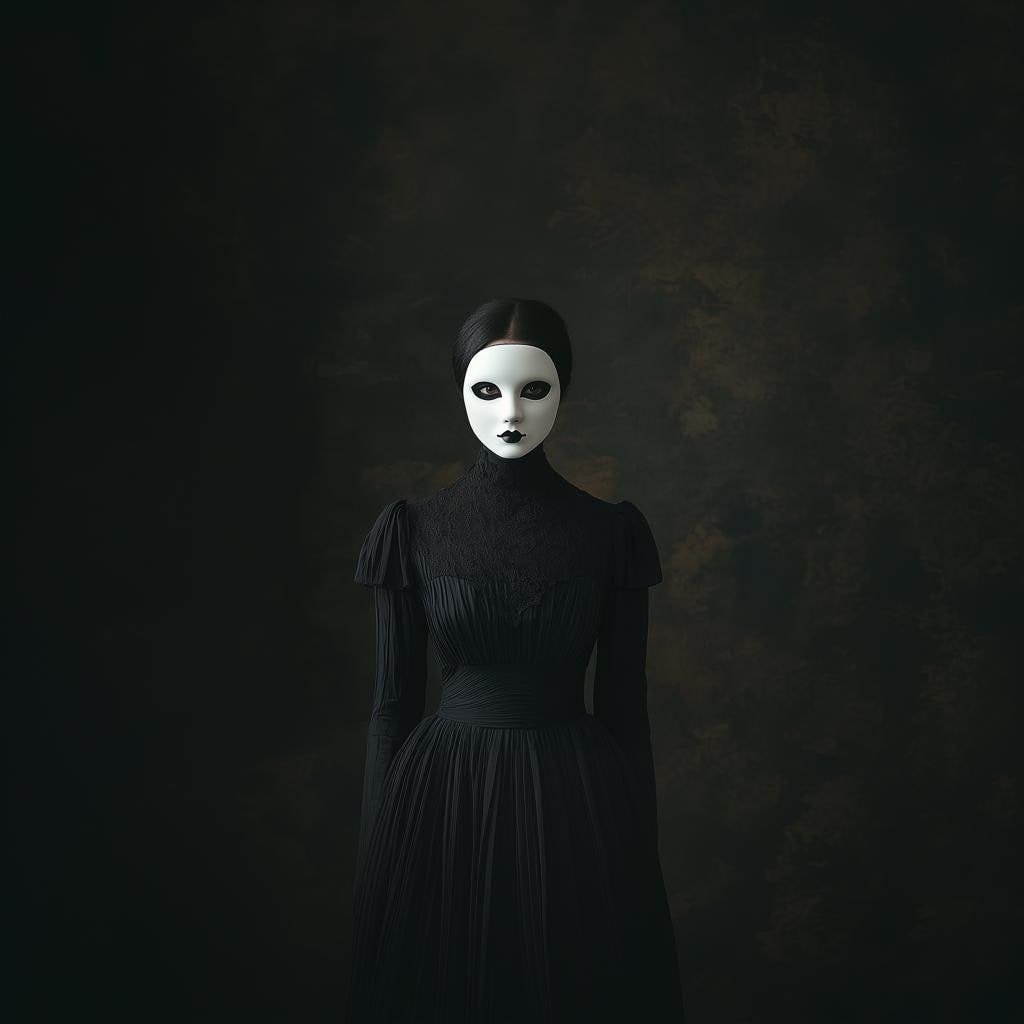 Phantom Mask | Gothic Masquerade Victorian Horror Mask | 3D Printed Haunting Face Mask | Cospla Costume Elegant Mask | Halloween Mask