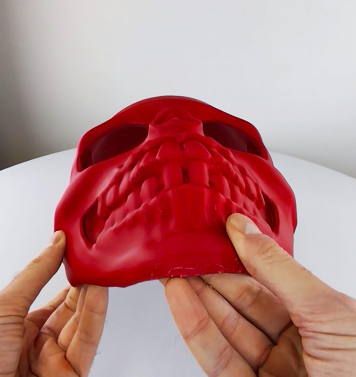 3D Printed Skull Mask | Horror Costume Cosplay Face Mask | Halloween Skeleton Mask