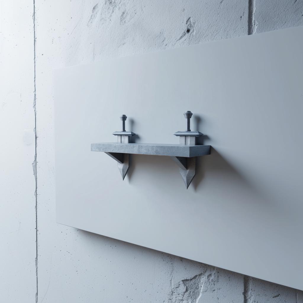 3D Printed Fantasy Sword Wall Shelf | Minimal Floating Ledge with Stylized Blade Supports | Modern Gaming Room and Medieval Decor Accent