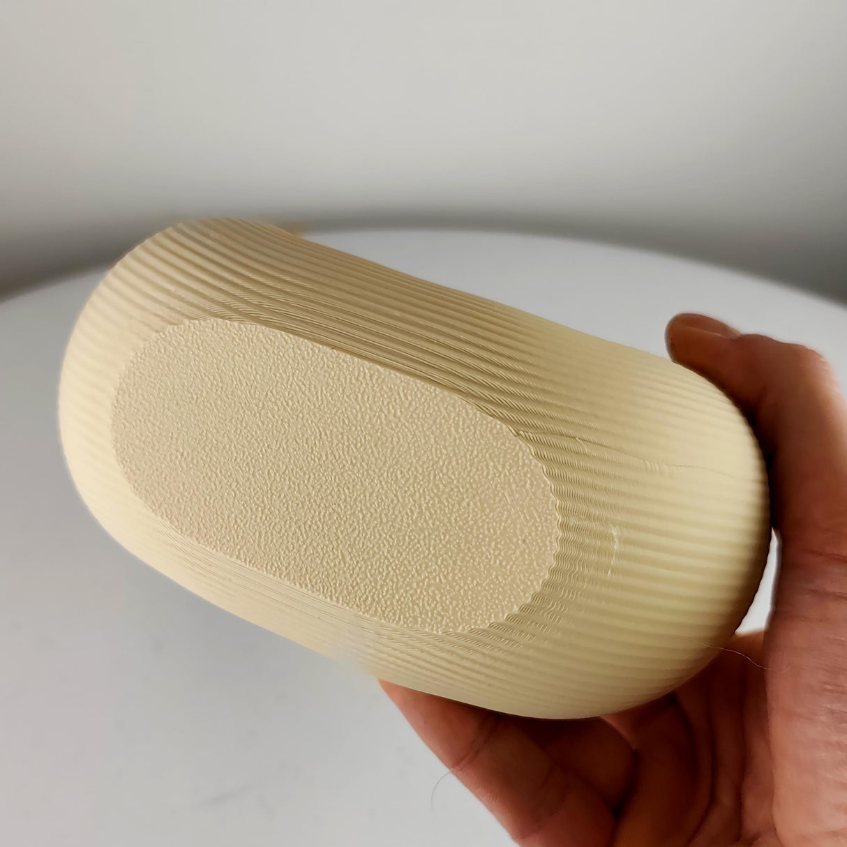 3D Printed U Shaped Vase | Modern Sculptural Vase Minimalist PLA Plastic Vase | Decorative Vases for Dried Fresh Flowers Unique Home Decor