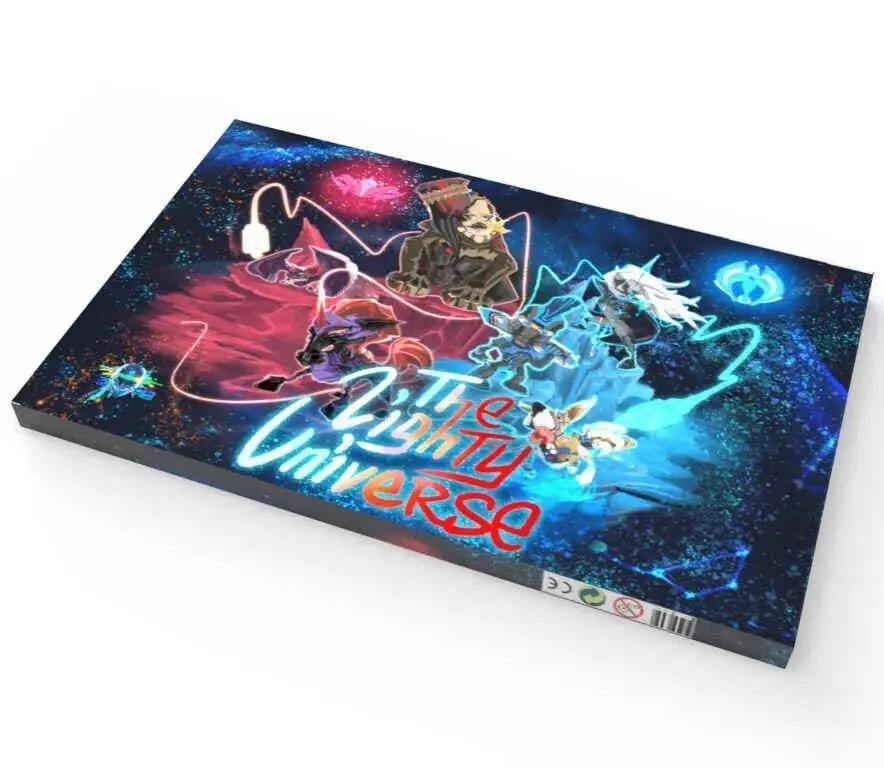The Lighty Universe drawing pad featuring colorful cosmic art and characters, perfect for unleashing creativity.