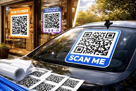 QR Code Decal