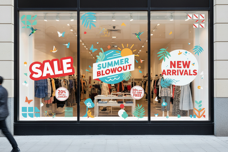 Retail Window Clings