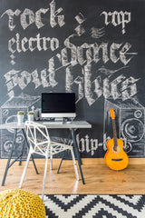 Custom Chalkboard Vinyl Wall Decal | Writable Peel & Stick Blackboard | Kitchen, Cafe, Office Wall Decor | Reusable Chalkboard Sticker