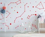 Constellations Vinyl Wall Stickers - Zodiac Star Space Ceiling Art Decals