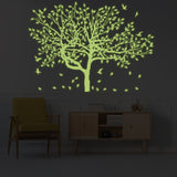 Glow In The Dark Wall Vinyl Sticker Art - Luminescent Neon Night Glowing Light Decal Kid Room Stick