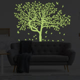 Glow In The Dark Wall Vinyl Sticker Art - Luminescent Neon Night Glowing Light Decal Kid Room Stick