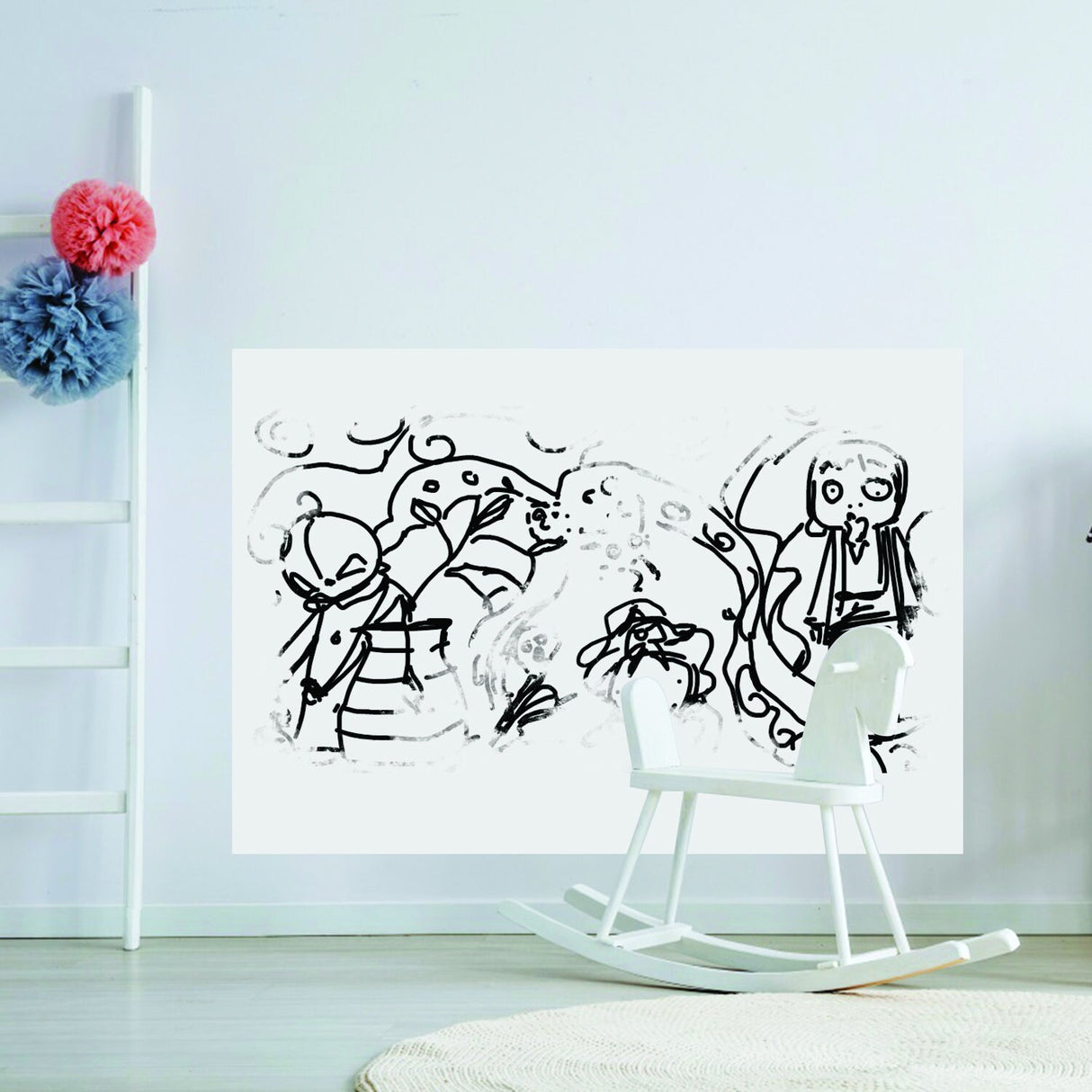 Whiteboard Sticker - White Board