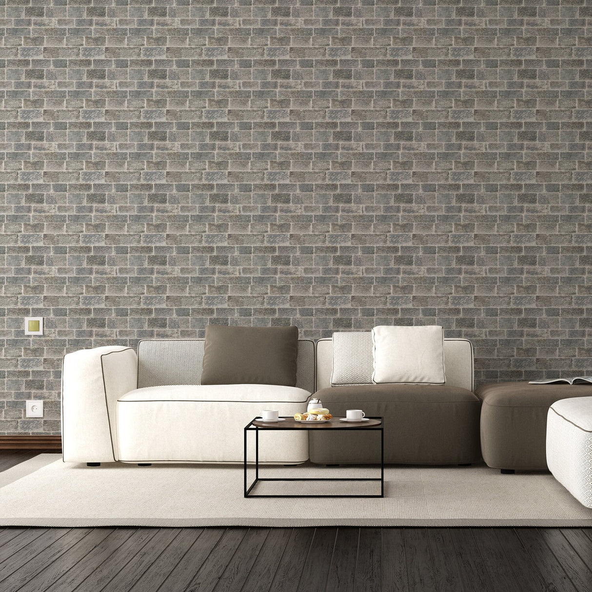 Brick Self Adhesive Wallpaper Peel Stick - 3d Effect Stone Wall Paper Stickers For Living Room