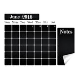 Kitchen Blackboard Decal Fridge Wall Calendar Sticker