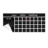 Wall Weekly Planner Sticker Monthly Blackboard Decal
