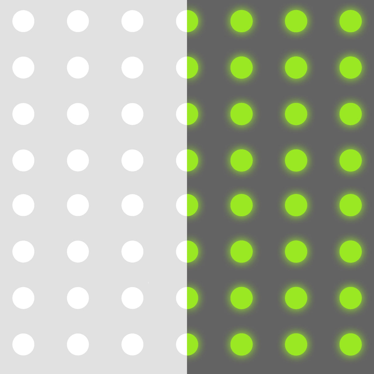 40x Glow In Dark Dots Wall Stickers - Luminous Ceiling Sticker Decals