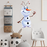 Snowman wall sticker - cute christmas holiday home decoration decal