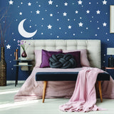 Stars Wall Decals Pack - Nursery Confetti Vinyl Stickers Decoration
