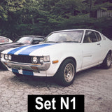 Racing Stripes Car Stickers - Auto Vinyl Decals RT