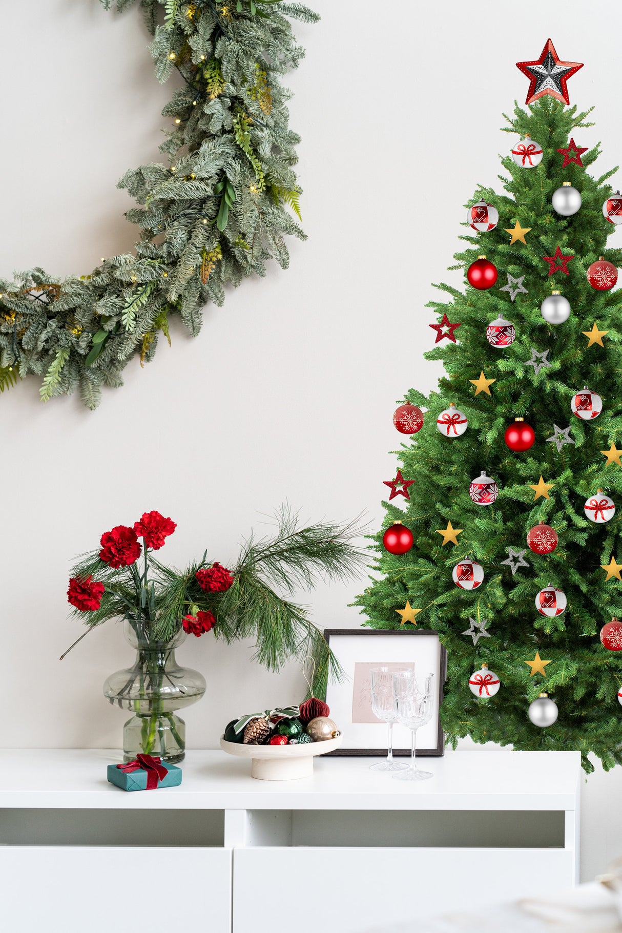 kitchen dorm xmen chrystmas birch trees christams adornos buffalo plaid decoracion fathead dinosaur clearences crystmas kiss real size calcamonia arbol wallsticker con pegatina ft chritmas