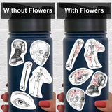 Anatomy Stickers for Hydroflask - Anatomical Decals Gift for Doctors and Medical Students