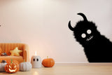 Dreadful monster silhouette for holiday decor