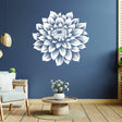 "Oversized Vinyl Flower Wall Art"