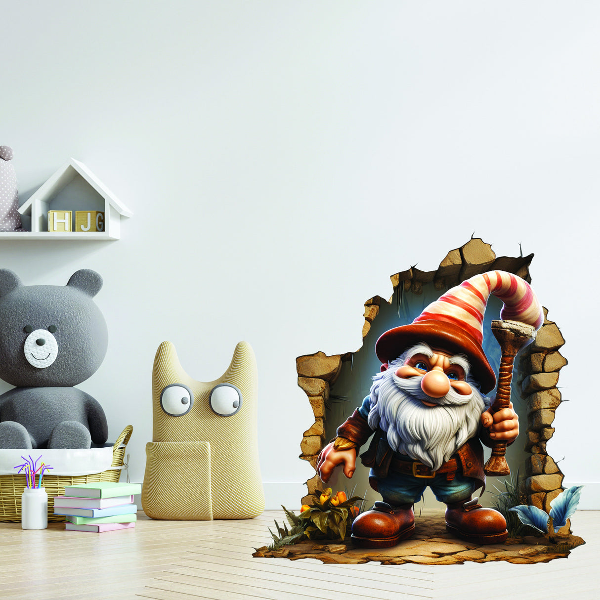 "Fantasy Gnome Wall Art"