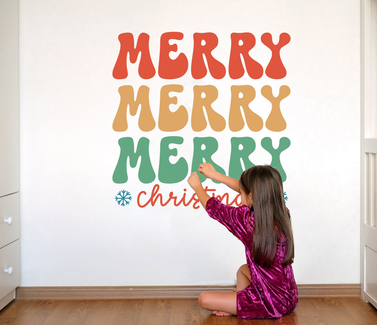 Festive Holiday Sayings Wall Art