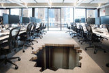 Captivating 3D Illusion Hole Floor Sticker