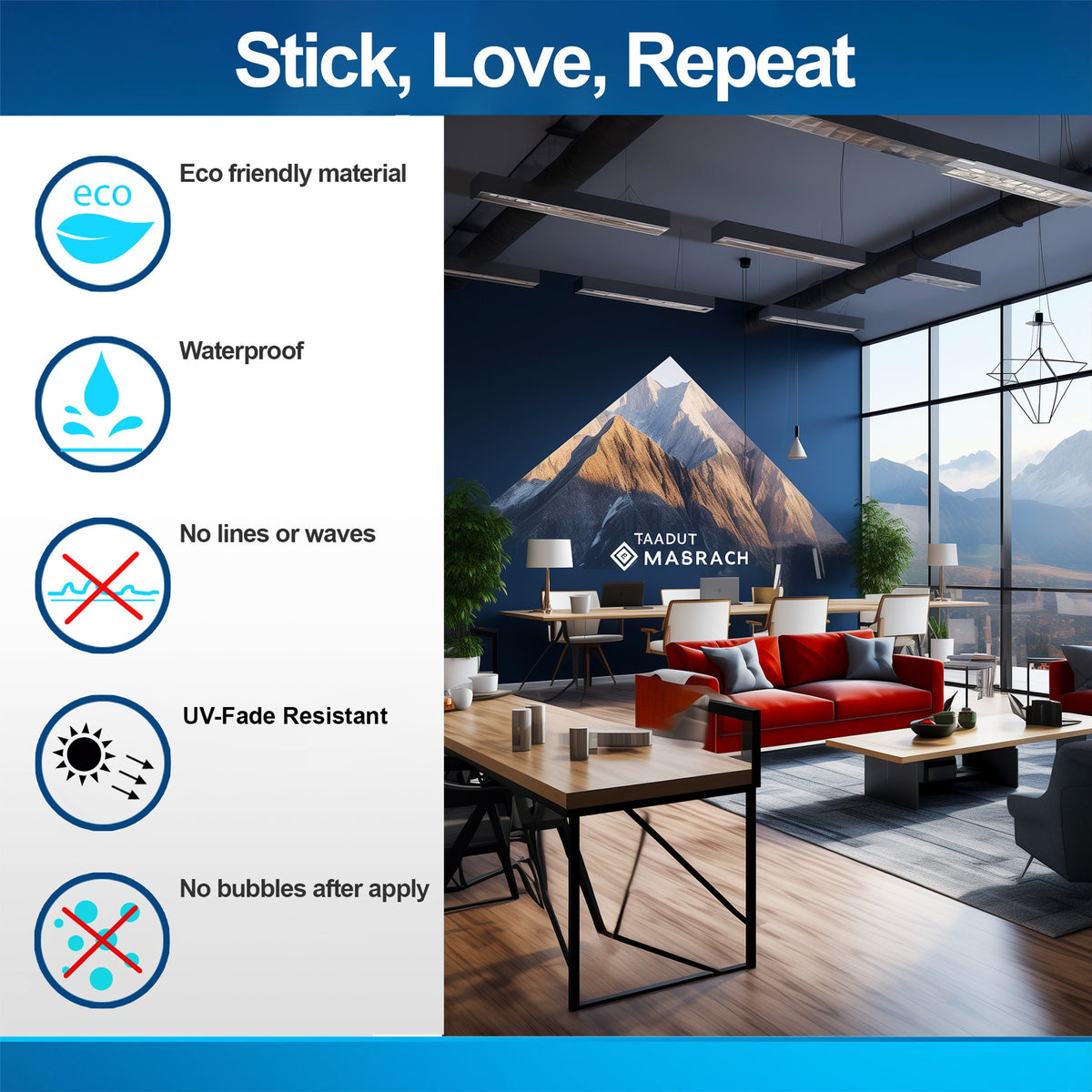 Custom Storefront Window Decal | Shop Logo & Retail Branding | Without Background | Printed Vinyl