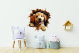 Peel-and-Stick Dog Decal,
