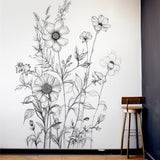 Classic Botanical Drawing Wall Art,