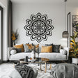Mandala Wall Sticker for Meditation and Yoga Spaces - Elegant Removable Vinyl Decal for Home and Studio Decor