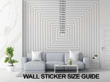 Pink Peony Wall Mural | Large Floral Wall Decal | Romantic Flower Wall Art for Living Room or Bedroom | Removable Vinyl Botanical Sticker