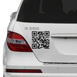 Custom Qr Code Sticker - Personalized Design Scan Wall Business Vinyl Waterproof Decal
