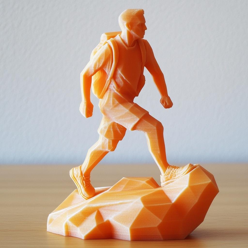 Custom 3D Printed Figure | Personalized Statue | Unique Body Model