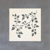 Vine Stencil | 3D Printed Floral Stencil | Reusable Wall Painting Stencil | DIY Craft Stencil | Home Decor Stencil | Nature Pattern Stencil