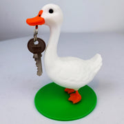 Goose Key Holder | 3D Printed Magnetic Key Rack | Funny Home Decor