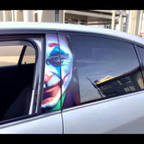 Custom B-Pillar Car Sticker | Personalized Vinyl Car Door Wrap | Upload ANY Your Photo Design | Customized Car Print Unique Gift for Drivers