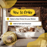 Abstract Woman Wall Art | Fashion Illustration Decal