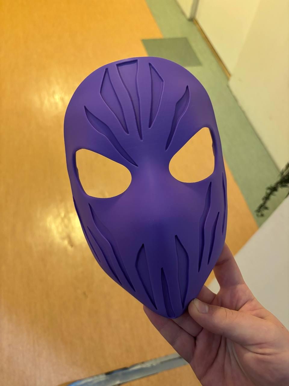3D Printed Skull Assassin Mask | Tactical Villain Horror Cosplay Mask | Cyberpunk Warrior Halloween Stealth Mask