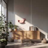 3D Printed Decorative Wall Shelf | Cat Wall Shelf | Modern Floating Shelf for Plants | Minimalist Home Accent | Unique Cat Wall Decor