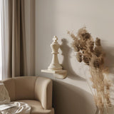 3D Printed King Chess Piece Wall Decor | Modern Minimalist Chess Inspired Design | Unique 3D Printed Art for Contemporary Home Interiors