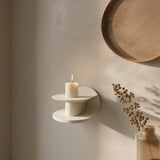 3D Printed Wall Shelf | Modern Minimalist Floating Shelf | Geometric Decorative Shelf