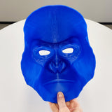 Gorilla Face Mask | 3D Printed Mask for Costume & Cosplay | Realistic Animal Mask | Funny Halloween Mask | Unique Jungle Party Prop