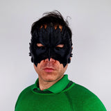 Black Raven Mask | Plague Doctor Cosplay Gothic Bird Mask | 3D Printed Fantasy Warrior Mystical Shaman Mask
