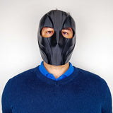 Black Tactical Face Mask | 3D Printed Full Face Mask for Men | Cyberpunk Costume Prop | Halloween Cosplay Mask | Matte Armor Mask