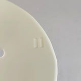 3D Printed Full Face Mask with Sculpted Detail for Cosplay, Theater, DIY Art | White Lightweight Paintable Prop for Halloween Costume Design